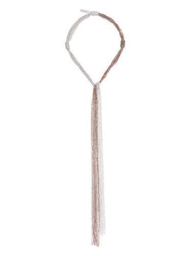 Collier à design bicolore - Peserico - Modalova