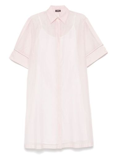 Robe mi-longue à effet de transparence - Peserico - Modalova