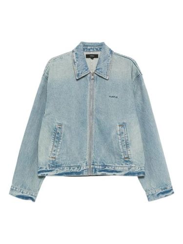 Veste en jean à fermeture zippée - Purple Brand - Modalova