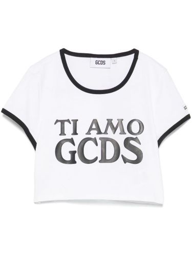 GCDS t-shirt Ti Amo GCDS - Blanc - GCDS - Modalova