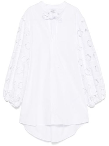 Robe courte à broderie anglaise - DONDUP - Modalova