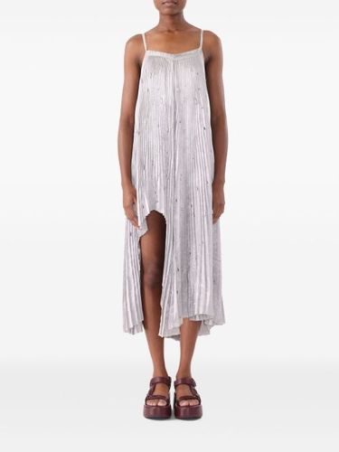 Robe satiné à design plissée - Jason Wu Collection - Modalova