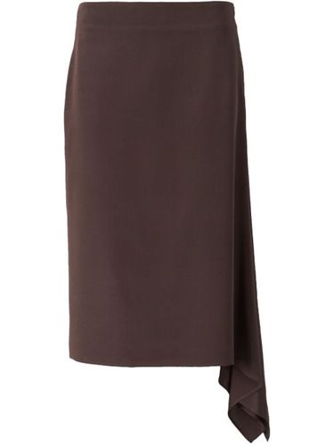 Robe mi-longue à détails drapés - Peserico - Modalova