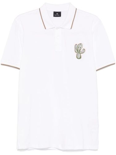 Polo à motif cactus brodé - PS Paul Smith - Modalova