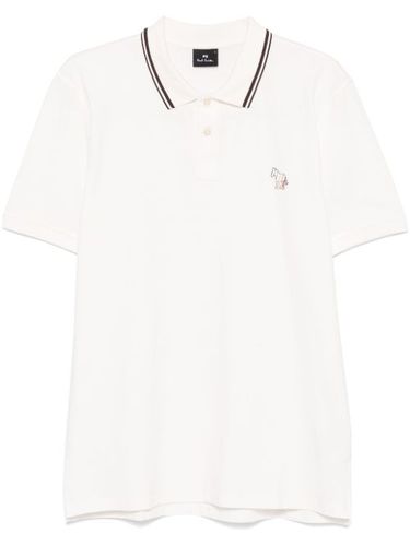 Polo à motif Zebra brodé - PS Paul Smith - Modalova