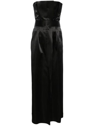 Robe longue en satin duchesse - Philosophy Di Lorenzo Serafini - Modalova