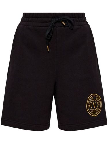 Short à logo brodé - Versace Jeans Couture - Modalova