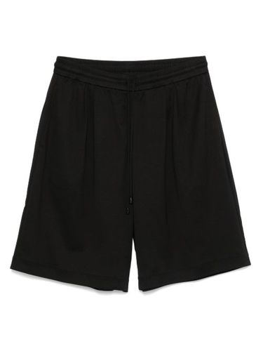 Short de sport en coton - Giorgio Armani - Modalova