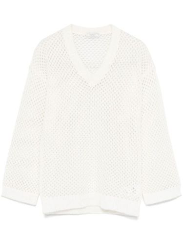 Pull en maille ajourée - Peserico - Modalova