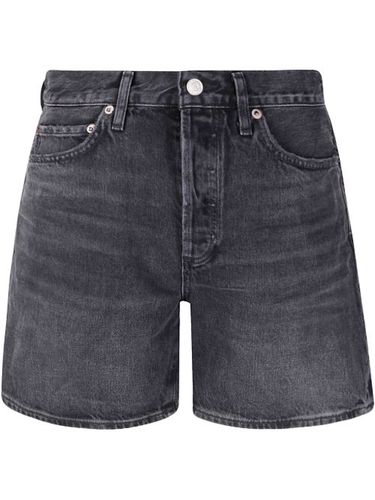 Short en jean à taille haute - AGOLDE - Modalova