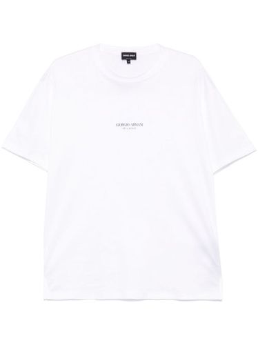 T-shirt à logo imprimé - Giorgio Armani - Modalova