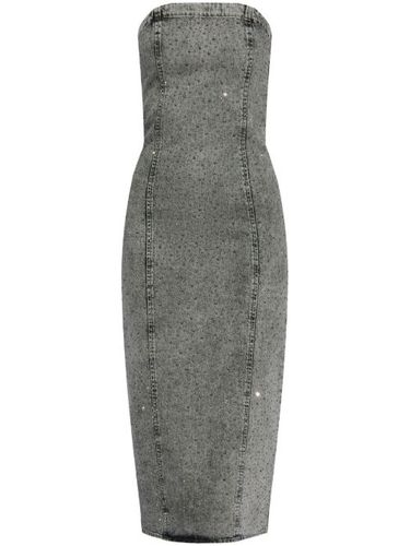 Robe en jean à coupe mi-longue - Gestuz - Modalova