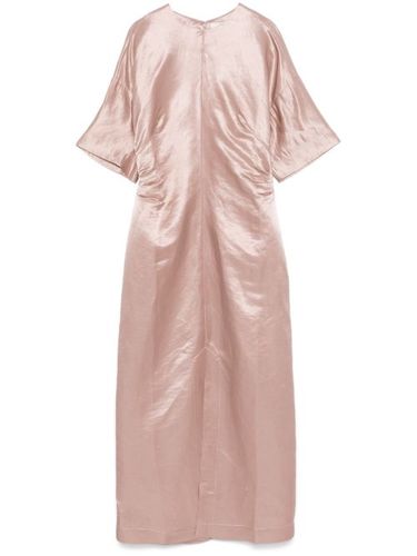 Robe mi-longue à fronces - LouLou de Saison - Modalova