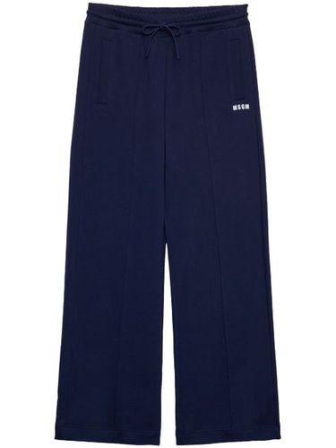 Pantalon de jogging à logo imprimé - MSGM - Modalova
