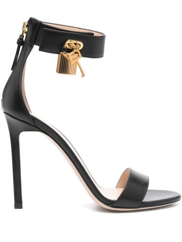 Sandales en cuir à cadenas 105 mm - TOM FORD - Modalova