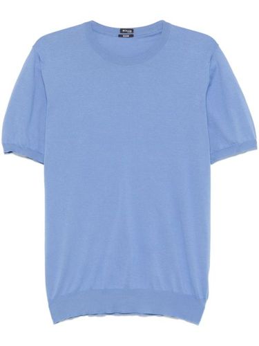 Kiton t-shirt en maille - Bleu - Kiton - Modalova