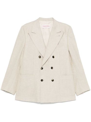 Blazer à boutonnière croisée - Valentino Garavani - Modalova