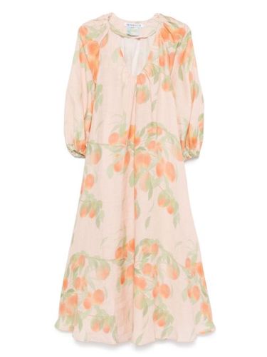 Robe Georgette à coupe longue - Bernadette - Modalova