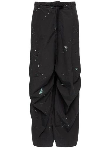 Pantalon chino à effet taches de peinture - MM6 Maison Margiela - Modalova