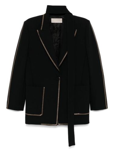 Blazer à détails de clous - Elie Saab - Modalova