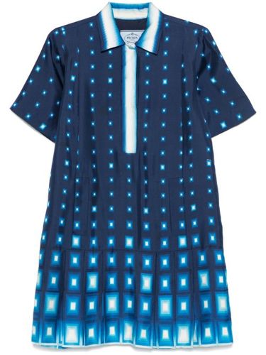 Robe mi-longue imprimée (années 2000) - Prada Pre-Owned - Modalova