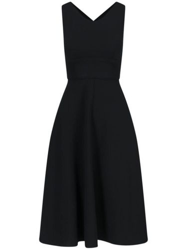 ASPESI robe longue en crêpe - Noir - ASPESI - Modalova