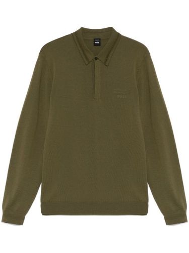 BOSS x Porsche polo en laine - Vert - BOSS - Modalova