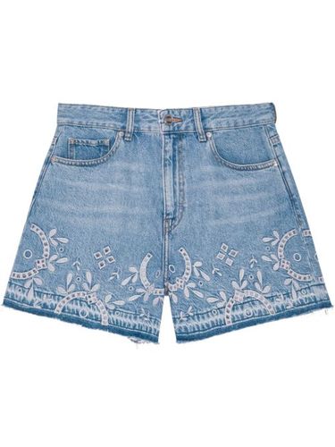 Short en broderie anglaise - GANNI - Modalova