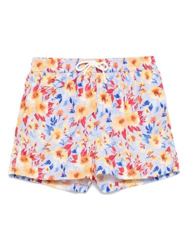 Short de bain à fleurs - Kiton - Modalova