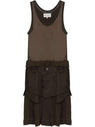 Robe en popeline à coupe mi-longue - Maison Margiela - Modalova