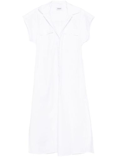 Robe en coton à coupe mi-longue - DONDUP - Modalova