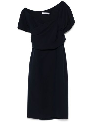 Robe mi-longue à design portefeuille (années 2000) - Christian Dior Pre-Owned - Modalova