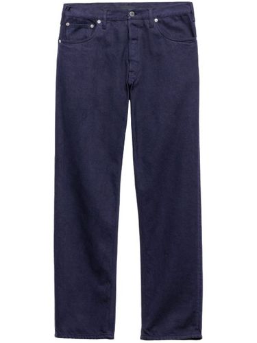 Prada jean droit à logo - Bleu - Prada - Modalova