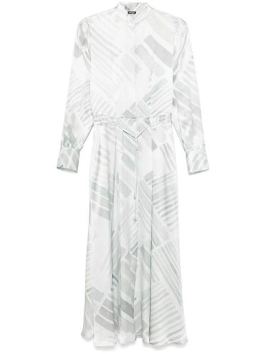 Robe longue à imprimé abstrait - Kiton - Modalova
