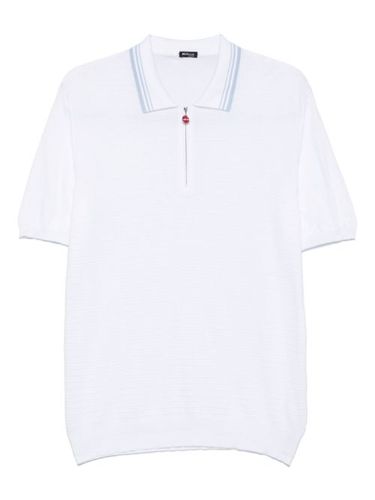 Kiton t-shirt boutonné - Blanc - Kiton - Modalova