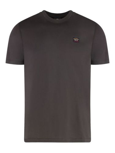 T-shirt à patch logo - Paul & Shark - Modalova