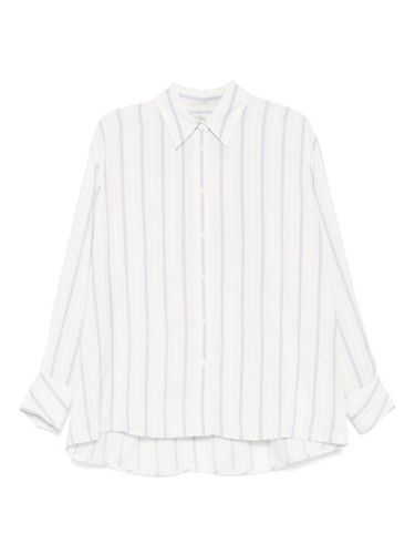 Chemise rayée à poignets superposés - Recto - Modalova