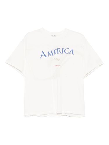 Recto t-shirt à effet usé - Blanc - Recto - Modalova