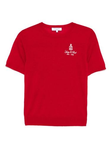 T-shirt Vedome en mérinos - Sporty & Rich - Modalova