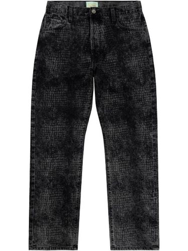 Aries jean imprimé - Noir - Aries - Modalova