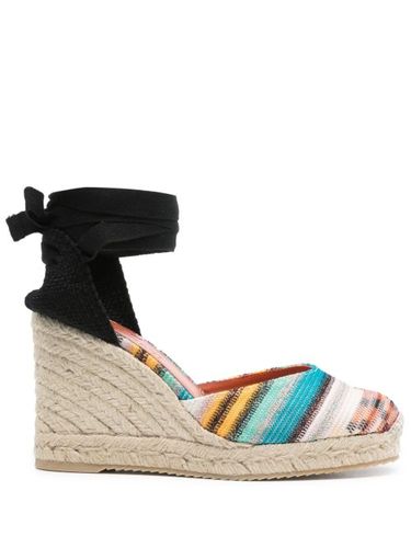 Espadrilles à rayures 90 mm - Missoni - Modalova