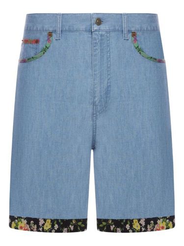 Bermuda à bords fleuris - Valentino Garavani - Modalova