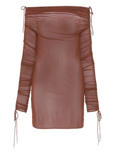 Robe courte à épaules dénudées - Atlein - Modalova