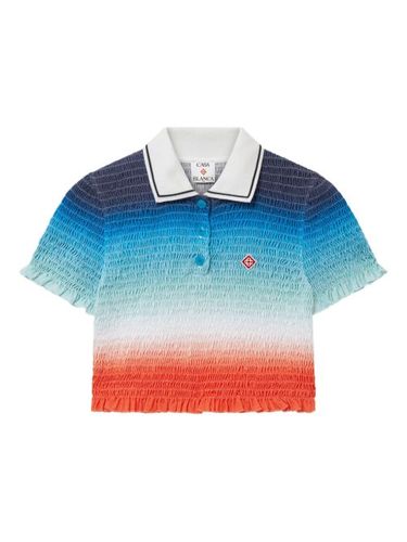 Casablanca polo à fronces - Bleu - Casablanca - Modalova