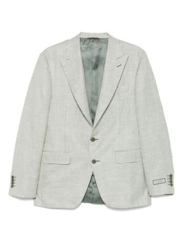 Blazer à motif pied-de-poule - Canali - Modalova