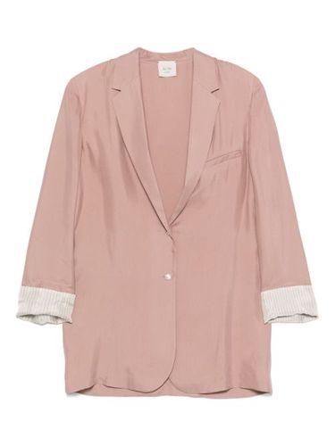 Alysi blazer en soie - Rose - Alysi - Modalova