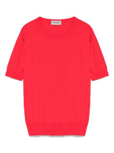 T-shirt en maille fine - John Smedley - Modalova