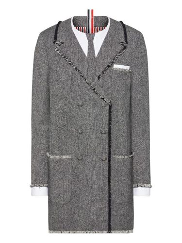 Robe courte à boutonnière croisée - Thom Browne - Modalova