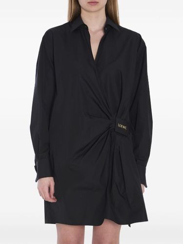 Robe-chemise à design cache-cœur - LOEWE - Modalova