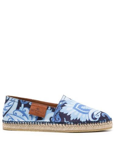 Espadrilles à motif cachemire - ETRO - Modalova